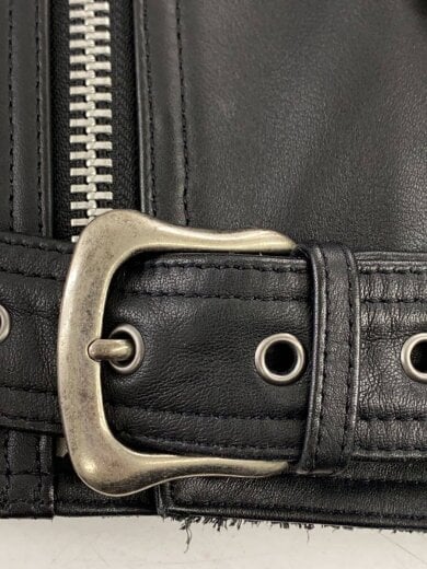 商品画像：ダブルライダースジャケット/38/牛革/BLK/無地/NA-310 8