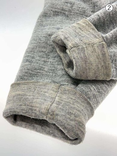 商品画像：ジップパーカー/--/コットン/GRY// 7