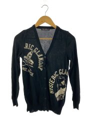 カーディガン(薄手)/FREE/コットン/BLK