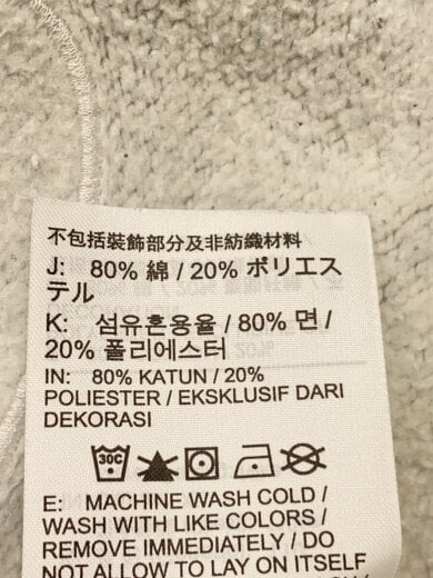 商品画像：スウェット/XL/コットン/GRY 4