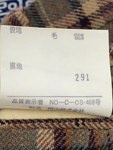 画像：POLO RALPH LAURENスラックスパンツ/78/ウール/BRW/チェック/BMJ-PRRL-GA00106