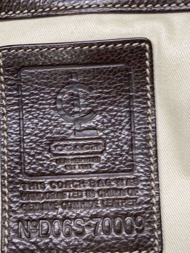 商品画像：ショルダーバッグ/レザー/BRW 5