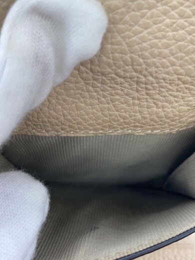 商品画像：2つ折り財布/レザー/BEG/レディース// 6