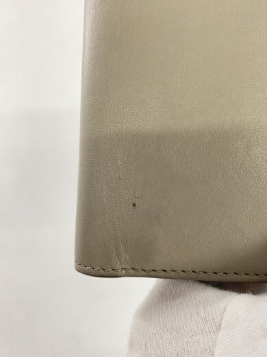 商品画像：2つ折り財布/レザー/GRY/レディース 8