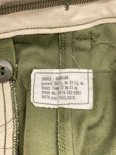 商品画像：70s/M-65/カーゴパンツ/S/ナイロンレーヨン/GRN/8415-782-2951 4