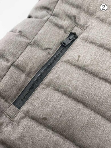 商品画像：ダウンベスト/4/ウール/GRY/LTA16A4491 6