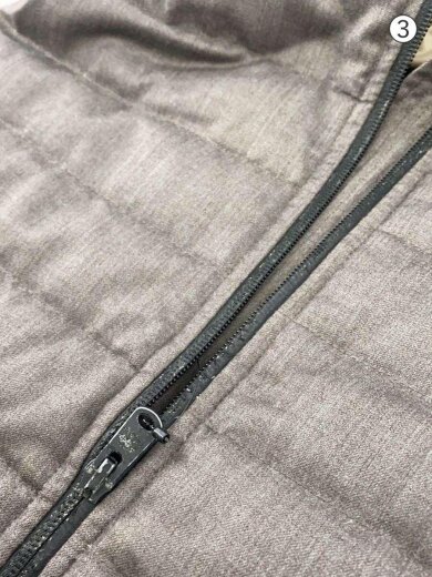 商品画像：ダウンベスト/4/ウール/GRY/LTA16A4491 7