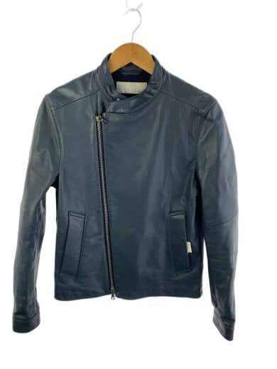 商品画像：ダブルライダースジャケット/1/牛革/BLU/54-08-24-08003 1