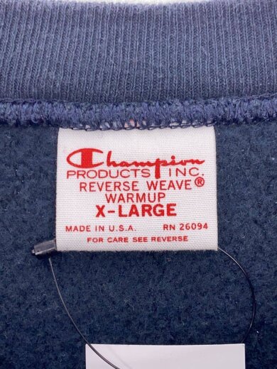 商品画像：スウェット/XL/コットン/NVY/C5-U001 3