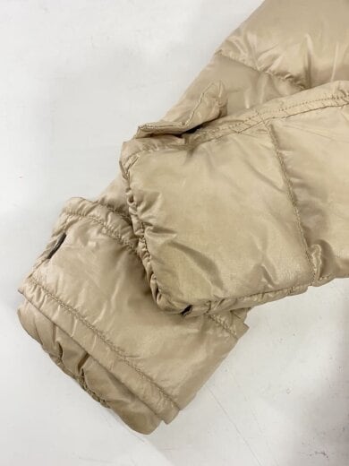 商品画像：ロングダウンジャケット/40/ナイロン/BEG/無地/D.2580.00/汚れ有 5