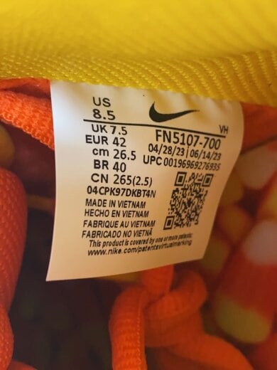 商品画像：SB DUNK HIGH PRO_スケートボーディング ダンク ハイ プロ/26.5cm/ORN 5