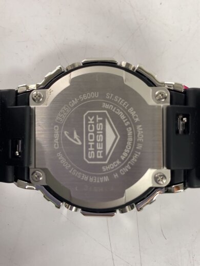 商品画像：クォーツ腕時計/デジタル/ラバー/BLK/BLK/GM-5600U 3