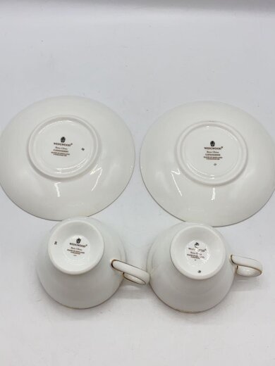 商品画像：カップ&ソーサー/2点セット/WHT 5