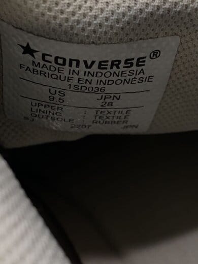 商品画像：ALL STAR 100 TREKWAVE HI/ハイカットスニーカー/28cm/BLK/1SD036 5