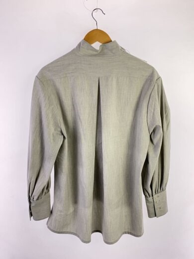 商品画像：長袖ブラウス/1/ポリエステル/GRY/無地/FFMENno23 2