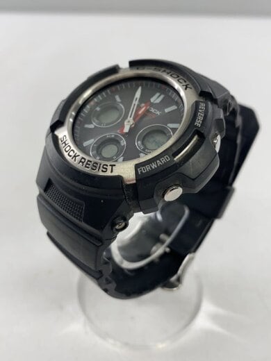 商品画像：ソーラー腕時計・G-SHOCK/デジアナ/ラバー/BLK/BLK 2