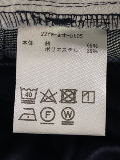 商品画像：ボトム/1/コットン/IDG/無地/22fw-amb-pt05 5