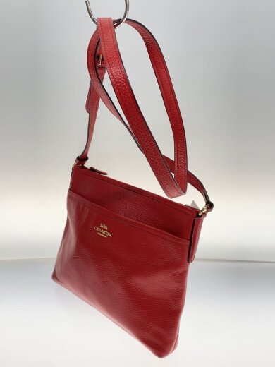 商品画像：ショルダーバッグ/レザー/RED/F28035 2