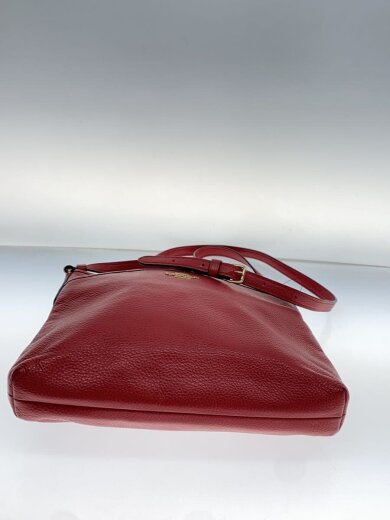 商品画像：ショルダーバッグ/レザー/RED/F28035 4