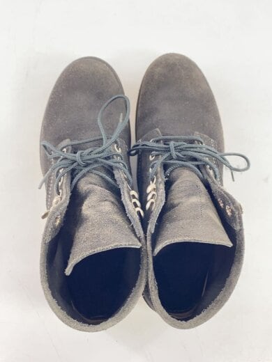 商品画像：レースアップブーツ・6インチクラシックラウンドトゥ/26cm/BLK/スウェード 3