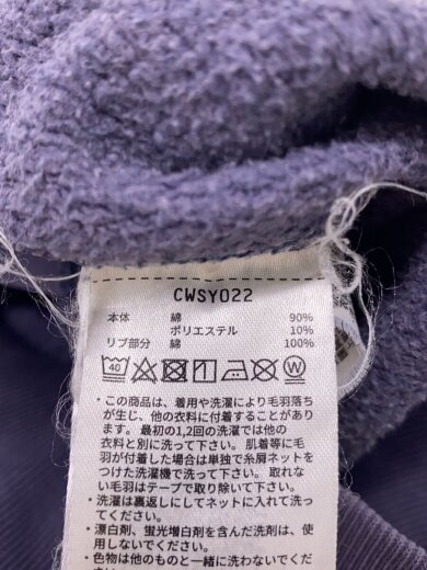 商品画像：スウェット/M/コットン/BLU/CWSY022// 4