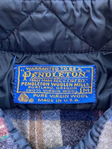 商品画像：80s/長袖シャツ/M/ウール/チェック 3