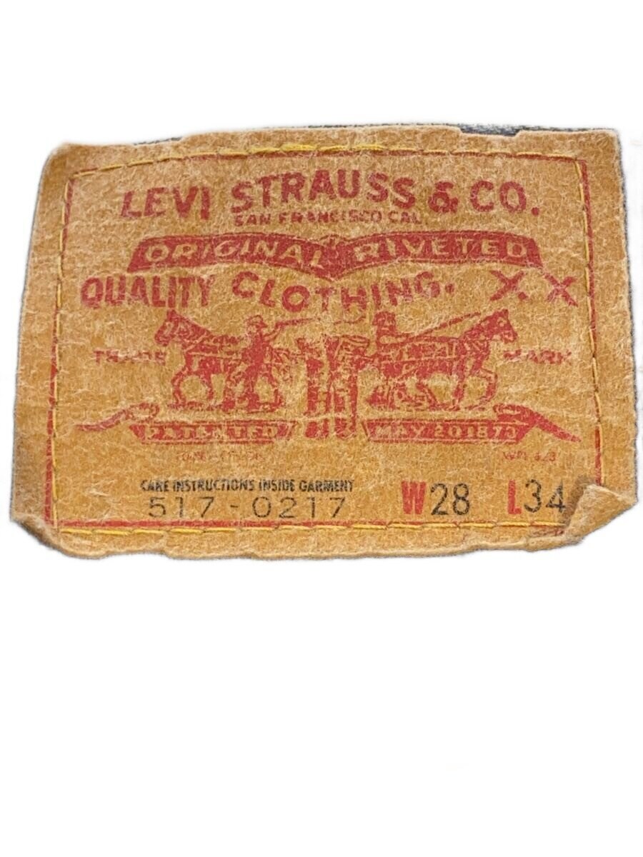 Levi’s / ボトム/28/コットン/IDG/無地/517-0217