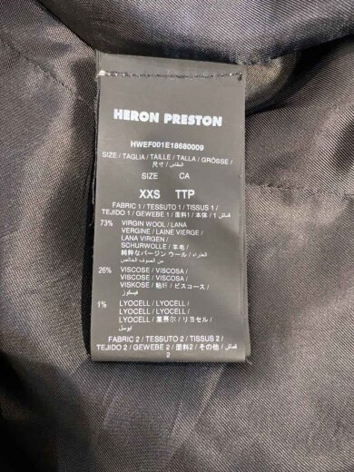 商品画像：テーラードジャケット/XXS/ウール/GRY/チェック 5