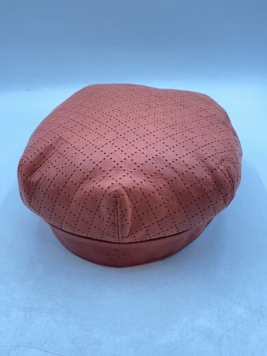 商品画像：ハンチング/XL/レザー/ORN/無地/メンズ 3