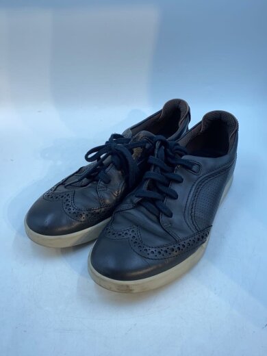 商品画像：ローカットスニーカー/26.5cm/BLK/レザー 2