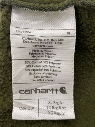 商品画像：スウェット/XL/コットン/KHK/無地 4