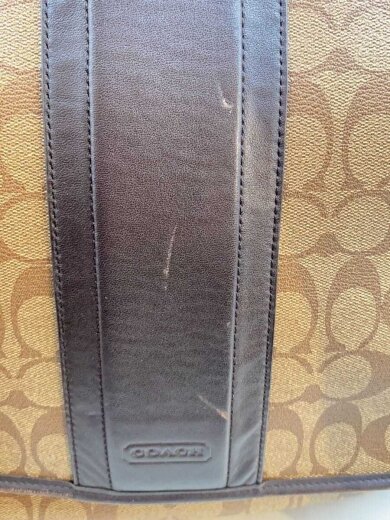 商品画像：ショルダーバッグ/レザー/BRW/モノグラム 7