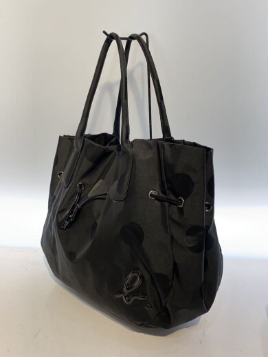 商品画像：トートバッグ/ナイロン/BLK/ドット 2