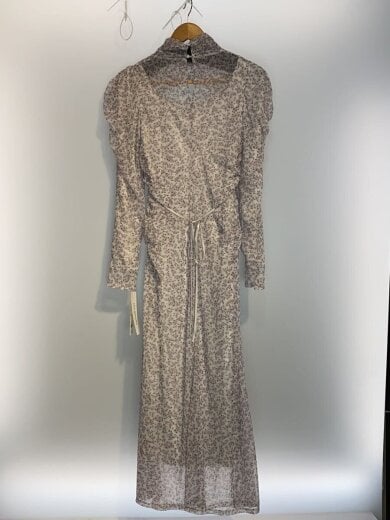 商品画像：カッティングチュールプリント/長袖ワンピース/FREE/ポリエステル/PUP/花柄/LWCO261005 2