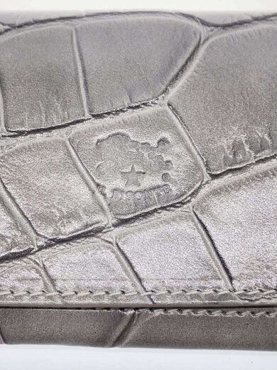 商品画像：カードケース/レザー/GRY/メンズ 3