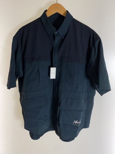 商品画像：半袖シャツ/3/ポリエステル/BLK/BM2204KW05 1