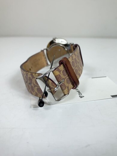 商品画像：クォーツ腕時計/アナログ/--/SLV/BRW/SS 4