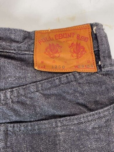 商品画像：ストレートパンツ/29/コットン/BLK/1250 4