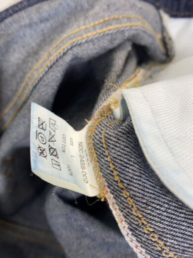 商品画像：NOC/ストレートパンツ/L/デニム/IDG/無地/NOC-24SS-002 4