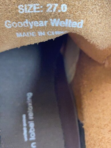 商品画像：レースアップブーツ/27cm/CML/レザー/GLR-2936-103 5