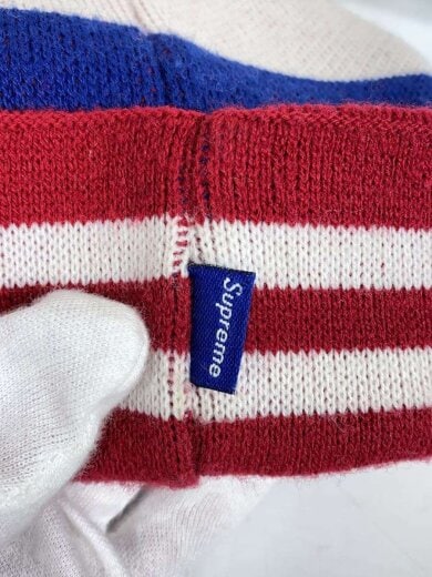 画像：Supremeニットキャップ/--/アクリル/RED/メンズ5