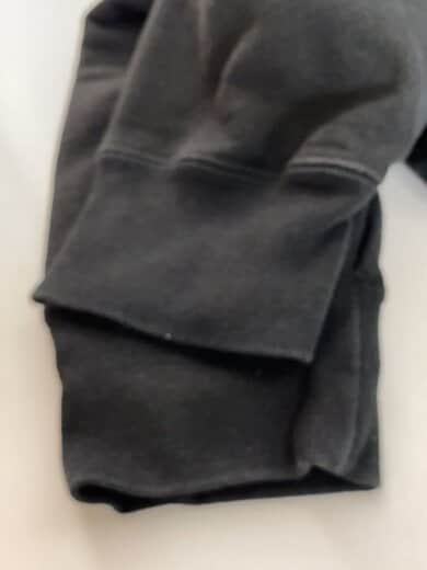 商品画像：ジップパーカー/XL/コットン/BLK 6