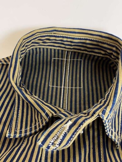 商品画像：カバーオール/--/コットン/KHK/ストライプ 3