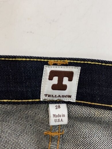 商品画像：ストレートパンツ/28/コットン/IDG/ホワイトオーク/14.75oz/SLIM STRAIGHT/セルビッチ 4