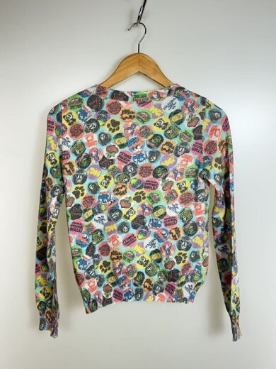 商品画像：ニット・セーター(薄手)/FREE/コットン/マルチカラー/総柄/01181NS07 2