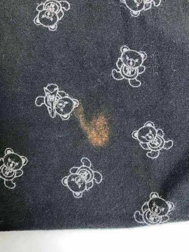 商品画像：7分袖ワンピース/FREE/レーヨン/BLK/総柄 7