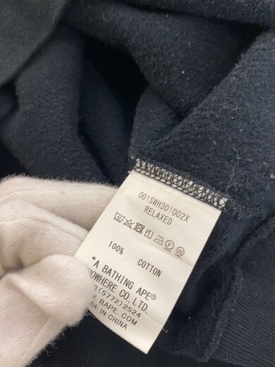 商品画像：スウェット/M/コットン/BLK/001SWH301002X 4