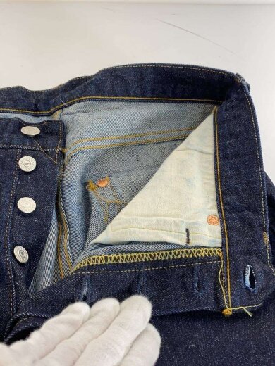 商品画像：97年/バレンシア/USA製/ボタン裏555/濃紺/ビッグE/32/コットン/IDG/501XX// 3