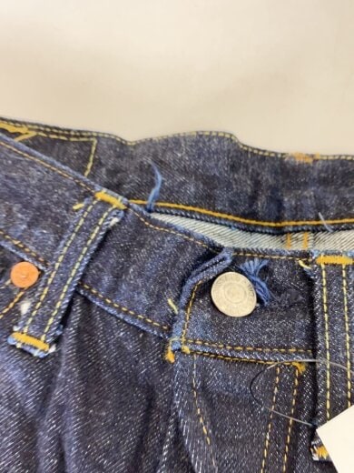 商品画像：97年/バレンシア/USA製/ボタン裏555/濃紺/ビッグE/32/コットン/IDG/501XX// 7