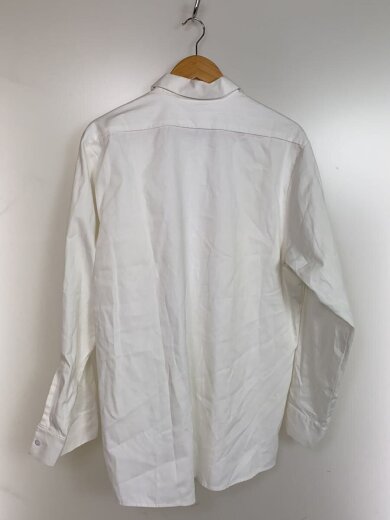 商品画像：長袖シャツ/L/コットン/WHT/USA製/ワークシャツ 2